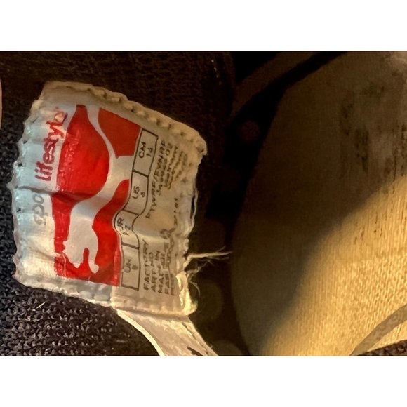 Puma Illuminescent V Light Up Toddler 6c White Blue Sneakers - Picture 8 of 10